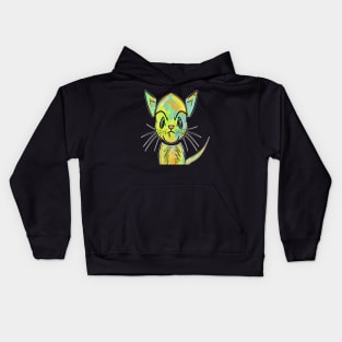 Alley Cat Kitten Kids Hoodie